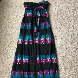 Tye dye maxi dress Size Medium
